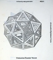 Dodecaedron elevatum vacuum, illustration from 